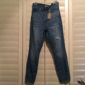 Madewell Rigid High Rise Skinny Jeans